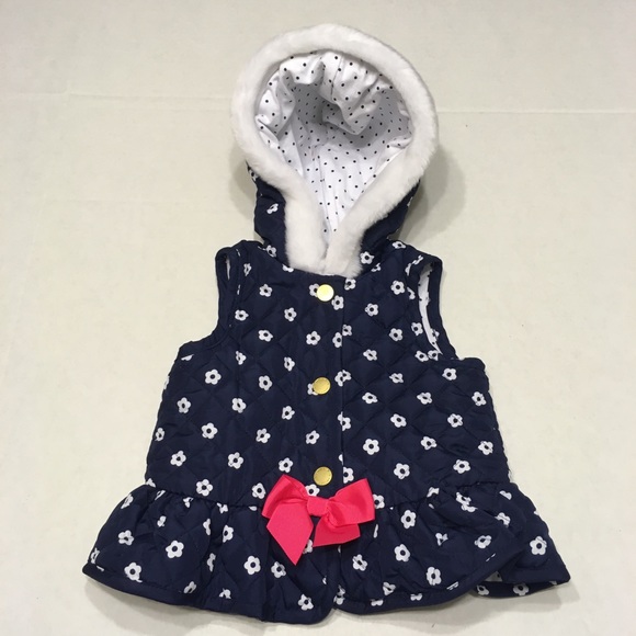 Baby Blue Puffer Vest - Picture 1 of 4